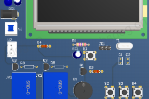 基于单片机的太阳能控制器设计-实物设计